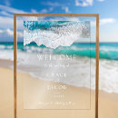 Search for beach welcome wedding signs Elegant