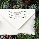 Search for snowflake rubber stamps Elegant