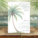 Search for green island invitations Palm tree