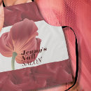 Search for red abstract aprons Elegant