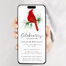 Search for red funeral invitations Bird