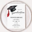 Search for hat graduation invitations Elegant