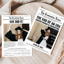 Search for newspaper graduation invitations announcements Magazine