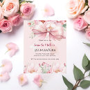 Search for blush pink quinceanera invitations Roses