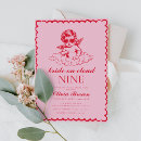 Search for cupid bridal shower invitations Pink and red
