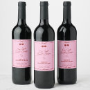 Search for pink wine labels Hand drawn