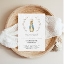 Search for spring bunny baby shower invitations Beatrix potter