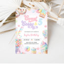 Search for candy birthday invitations For kids