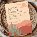 Search for southwest bridal shower invitations Cactus