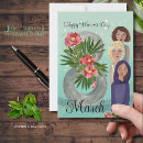 Search for teal background cards For her