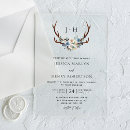 Search for stag wedding invitations Botanical