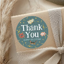 Search for superhero thank you stickers For kids