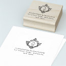 Search for 2 names rubber stamps Vintage