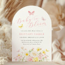 Search for pastel baby shower invitations Butterflies