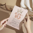 Search for pink rose gold blush sparkly drips invitations Modern