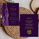 Search for amethyst geode invitations Trendy