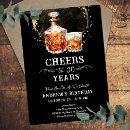 Search for cheers to 90 years invitations Black and white
