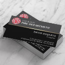 Search for fire safety business cards Emergency