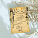 Search for parchment wedding invitations Vintage