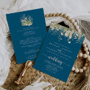 Search for peach and navy wedding invitations For her