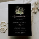 Search for black yellow quinceanera invitations For her