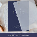 Search for vellum photo wedding invitations Simple