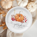 Search for fall baby shower plates Elegant