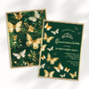 Search for emerald green quinceanera invitations Mis quince años