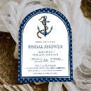Search for nautical bridal shower invitations Arch
