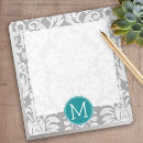 Search for teal damask pattern Flowers