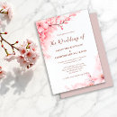 Search for sakura wedding invitations Watercolor