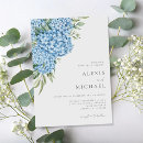 Search for hydrangea wedding invitations Boho