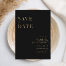 Search for gold wedding save the dates Typography