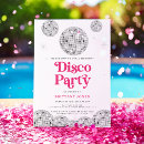Search for fashion invitations Pink glitter