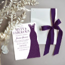 Search for purple dress invitations Lilac