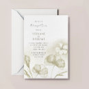 Search for watercolor floral rehearsal dinner invitations Simple