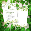 Search for march seventeenth invitations Green
