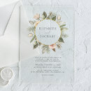 Search for floral circle wedding invitations Flowers