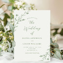 Search for green wedding invitations Rustic