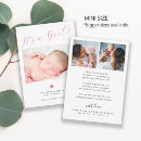 Search for its a girl birth announcement cards Modern
