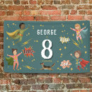 Search for superhero banners Kids birthday