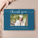 Search for blue graduation thank you cards College