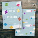 Search for kite birthday invitations Sky