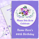 Search for pansies invitations Pretty