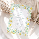 Search for lemon baby shower invitations Gender neutral