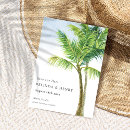Search for palm tree save the dates Destination