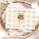 Search for cinnamon roll invitations Gender neutral