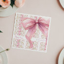 Search for vintage napkins Blush pink