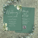 Search for simple calligraphy rustic greenery wedding invitations Watercolor floral foliage