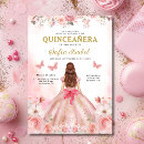 Search for pink butterfly quinceanera invitations Mexican spanish latina